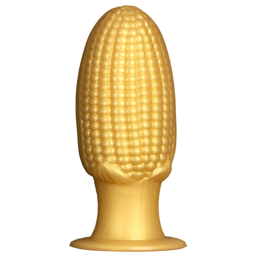 Maïs Dildo Goud Silicone XXL Buttplug