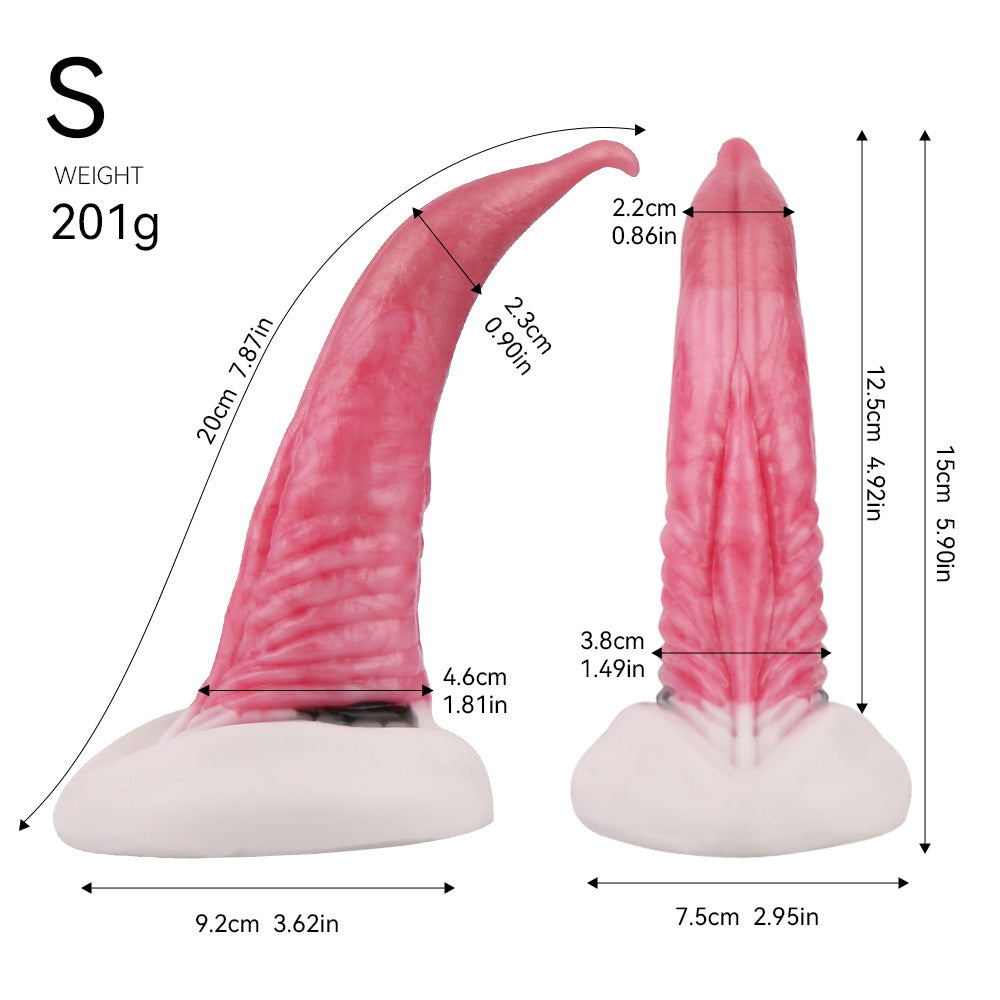 Roze Dolfijn Silicone Monsterdildo Met Zuignap