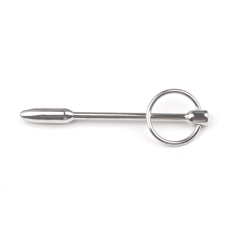 14.5cm RVS Penile Sound Met Trekring