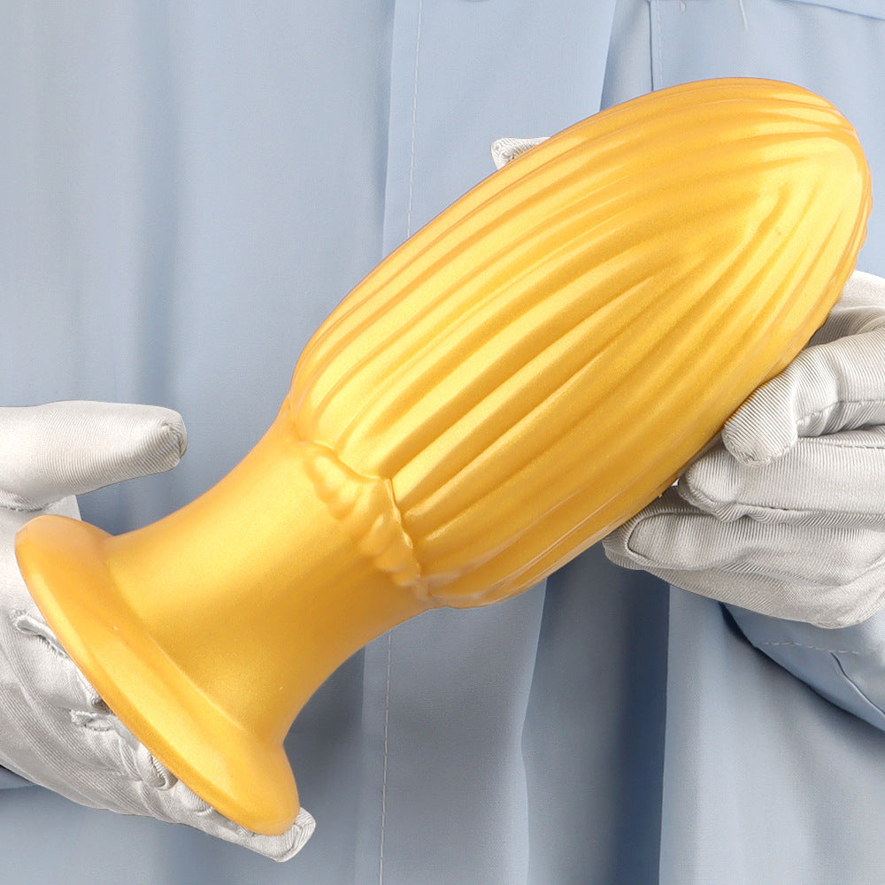 Maïs Dildo Goud Silicone XXL Buttplug