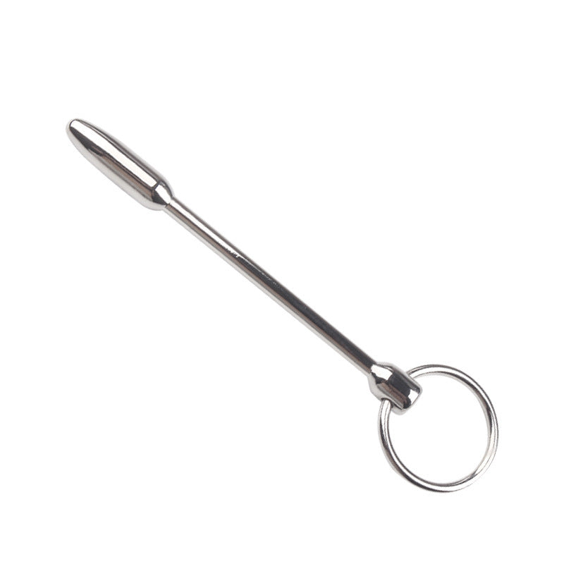 14.5cm RVS Penile Sound Met Trekring