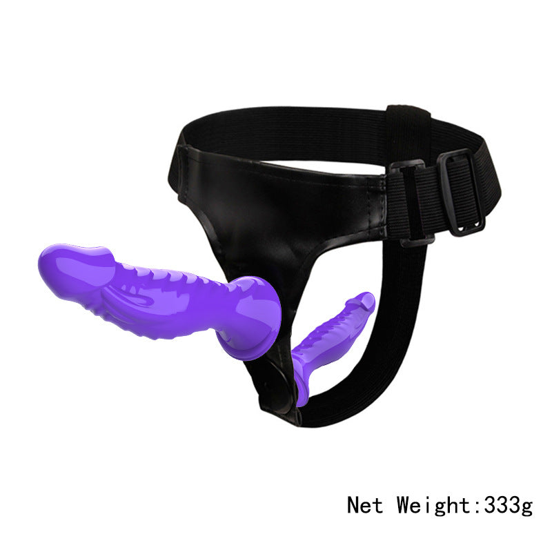 17cm Alien Dubbele Strap On G-Spot Dildo