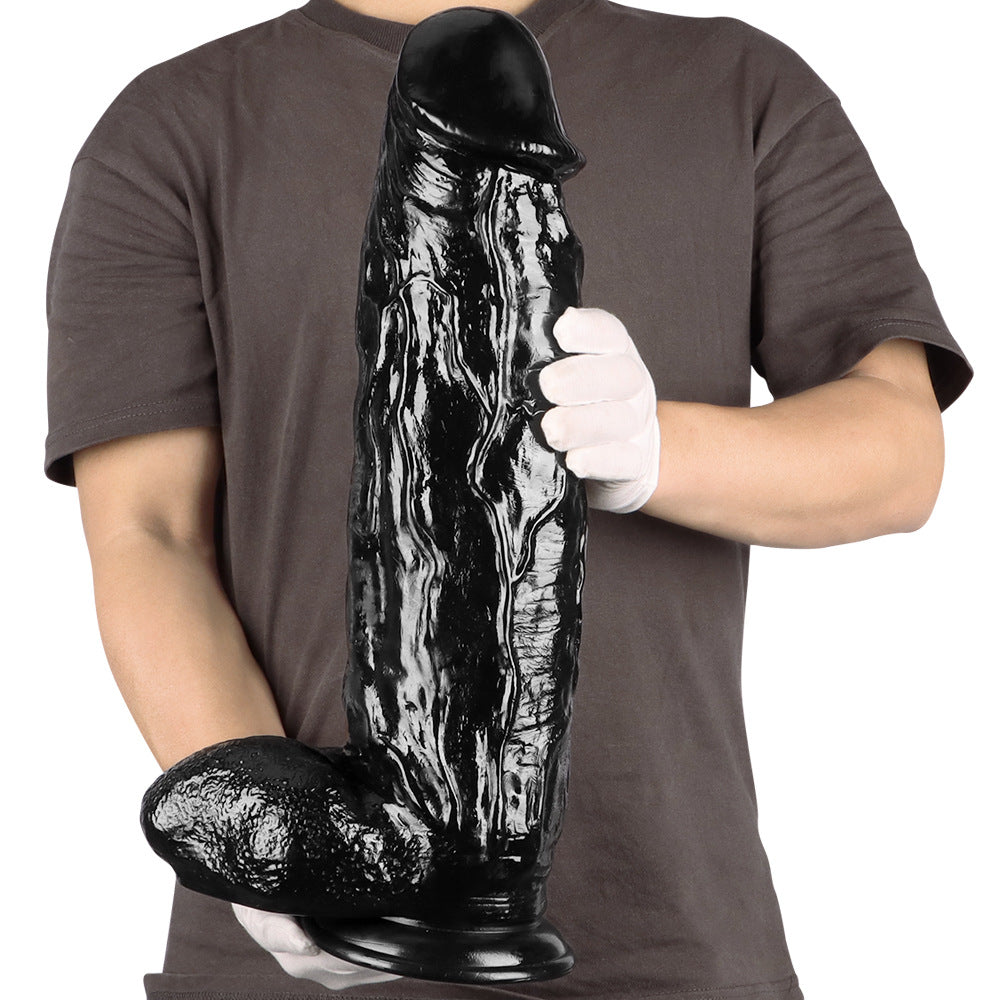 46 cm Grote Dikke Zwarte Dildo XXL