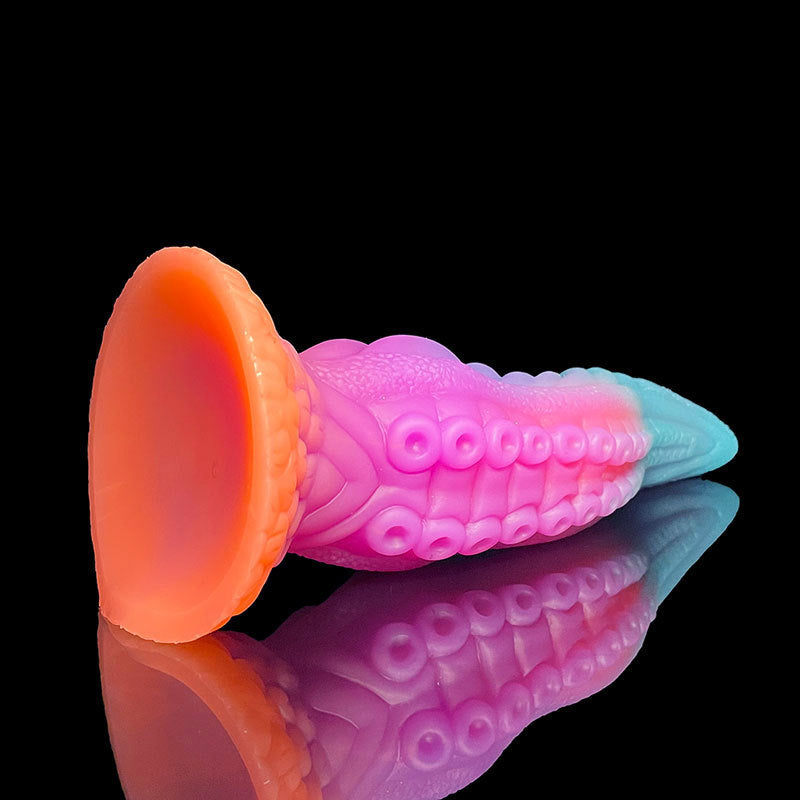 Lichtgevende Tenticle Dildo 25cm Met Octopus Design