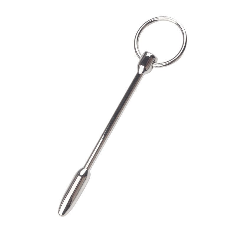14.5cm RVS Penile Sound Met Trekring
