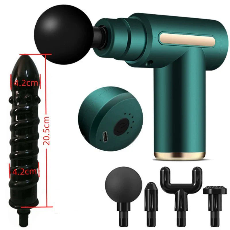 Massage Gun Dildo Vibrator voor Lichaamsmassage