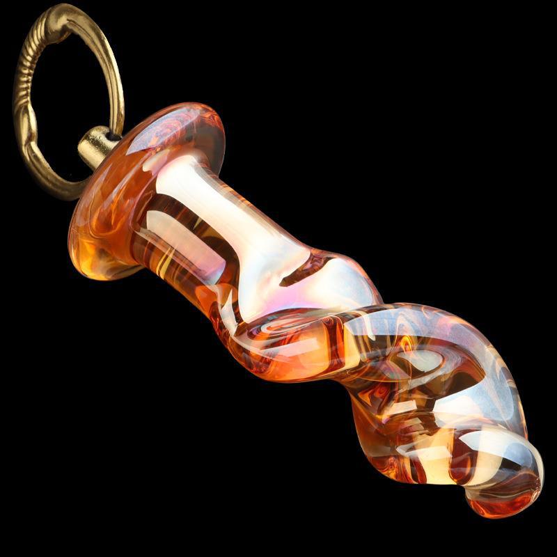 Gouden Glazen Buttplug Set voor Beginnende Gebruikers