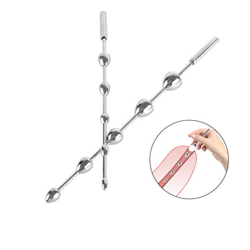 27cm RVS BDSM Hart Urethra Penis Plug