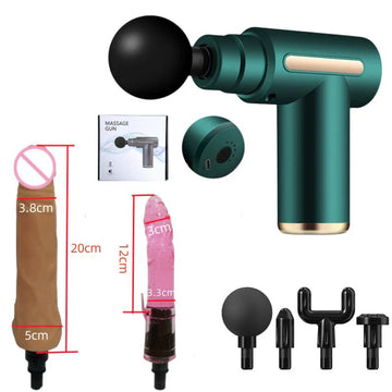 Massage Gun Dildo Vibrator voor Lichaamsmassage
