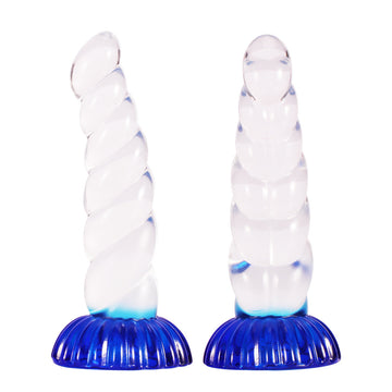 Blue Unicorn Dildo Buttplug Silicone Fantasy
