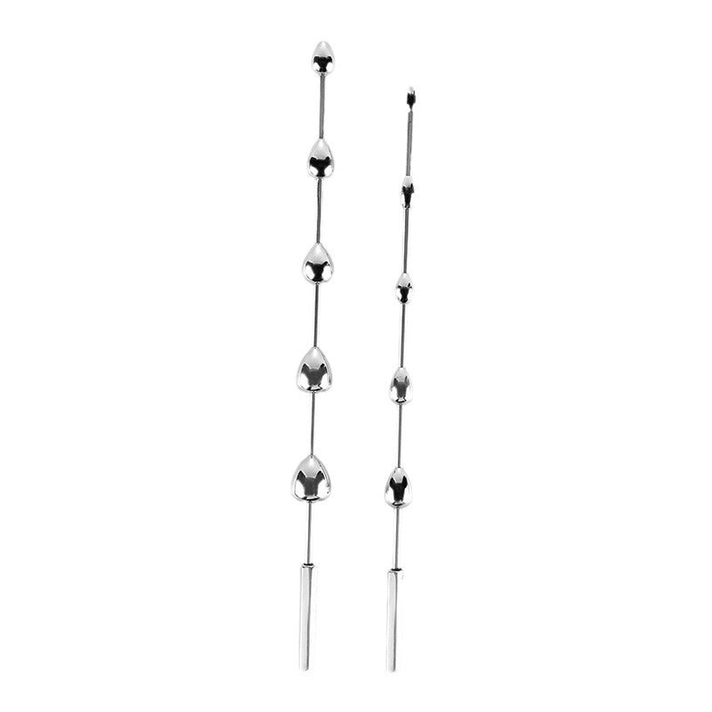 27cm RVS BDSM Hart Urethra Penis Plug