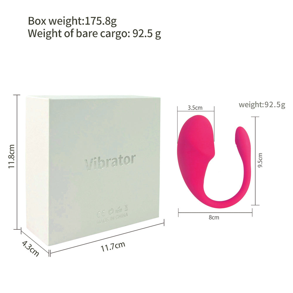 Pink APP Control Egg Vibrating Panties