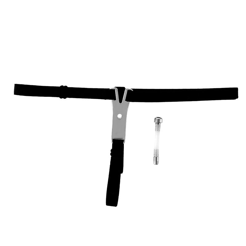 Verstelbaar RVS Urethra Plug BDSM Harnas