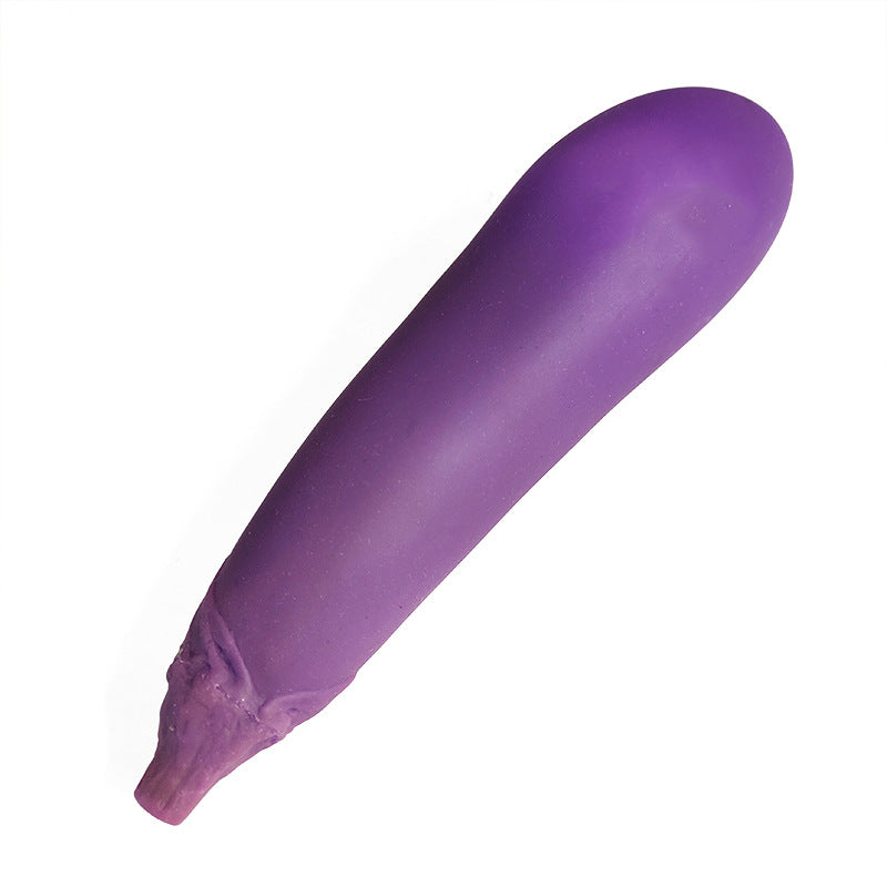 Paarse Aubergine Inflatable Plug Met Silicone