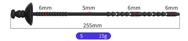 25.5cm Siliconen Spray Penis Plug BDSM