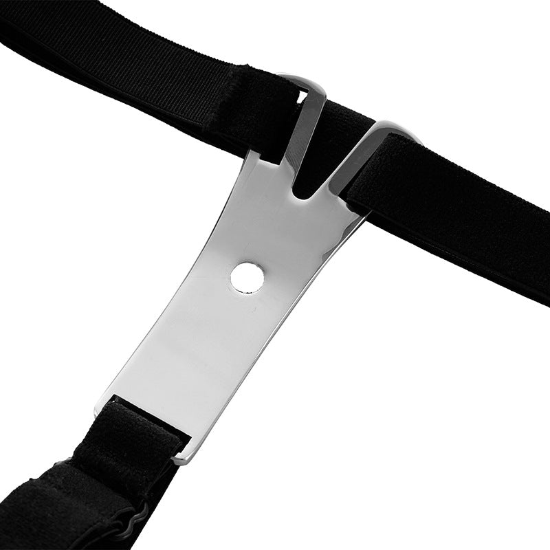 Verstelbaar RVS Urethra Plug BDSM Harnas