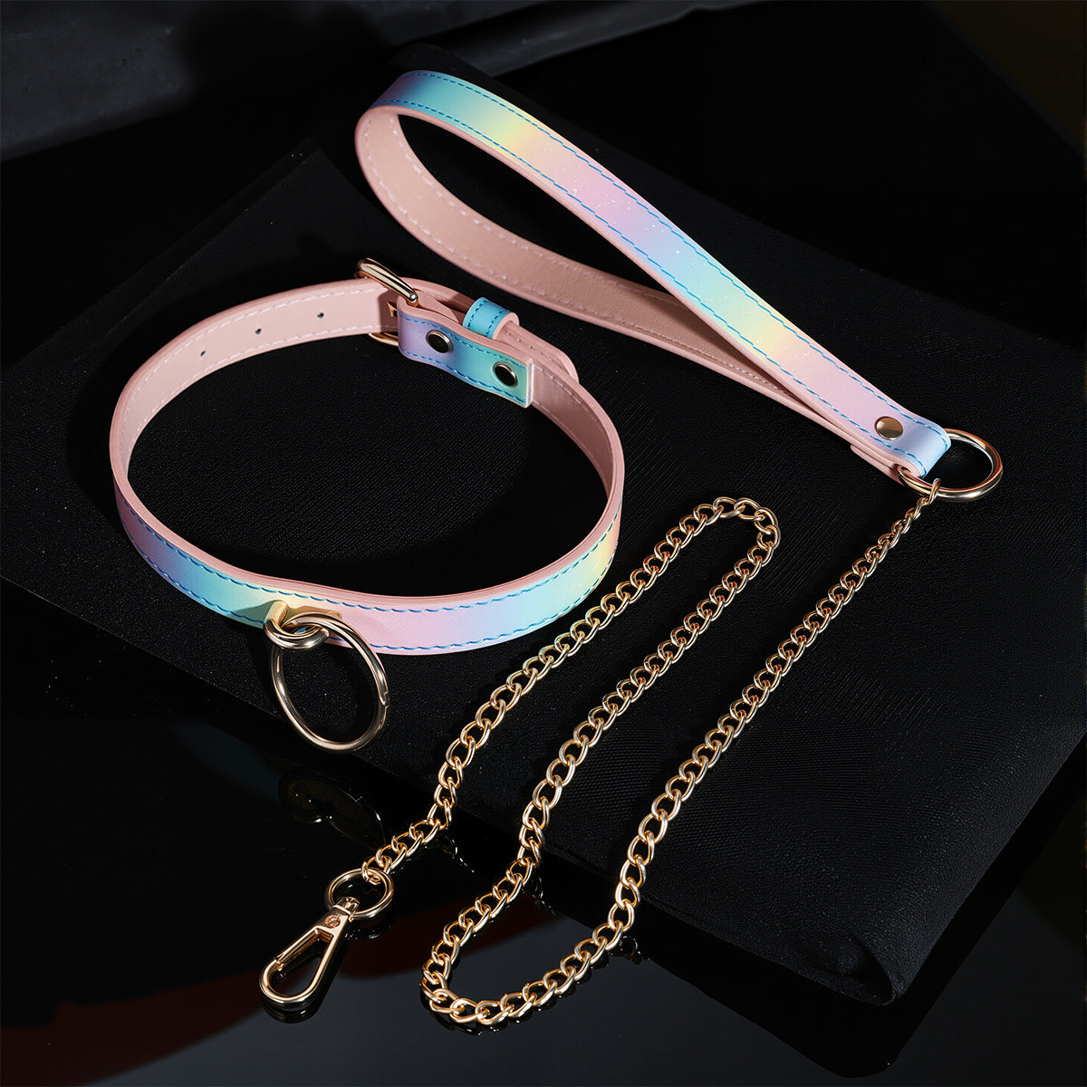 BDSM Halsband Met Riem En Leash Voor Rollenspel
