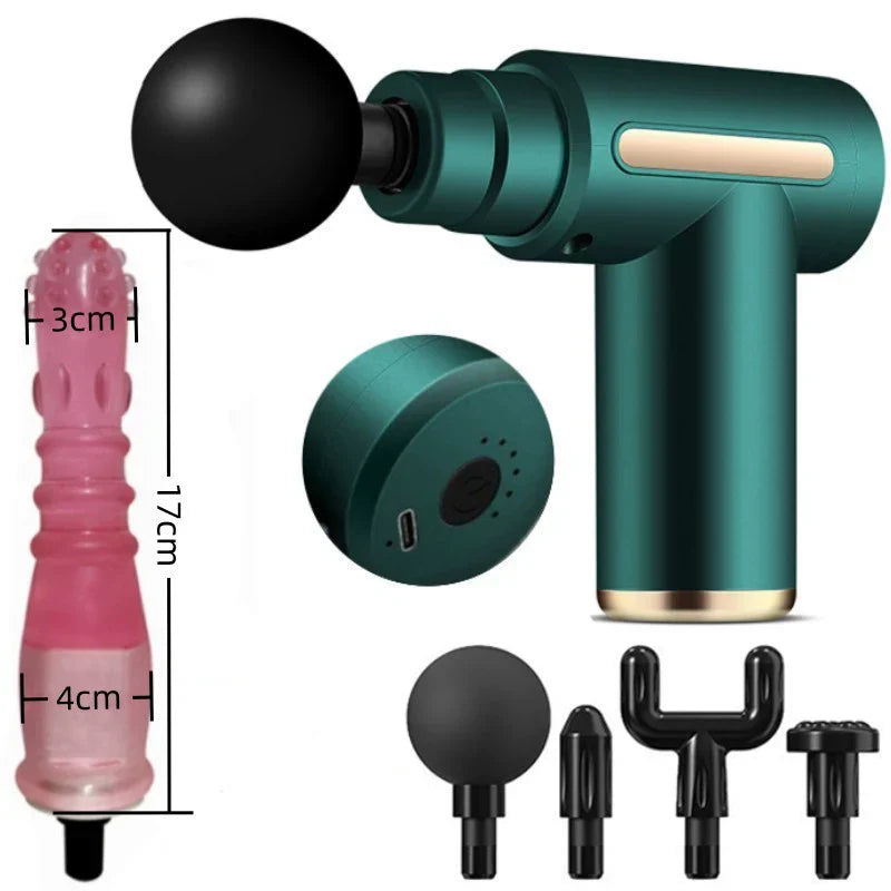 Massage Gun Dildo Vibrator voor Lichaamsmassage