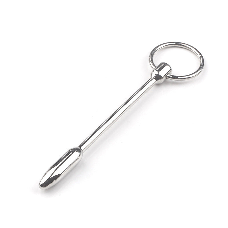 14.5cm RVS Penile Sound Met Trekring