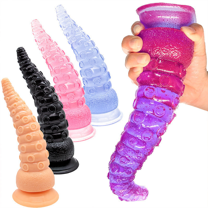 Monster Tentakel Dildo Met Spiraal Textuur En Zuignap