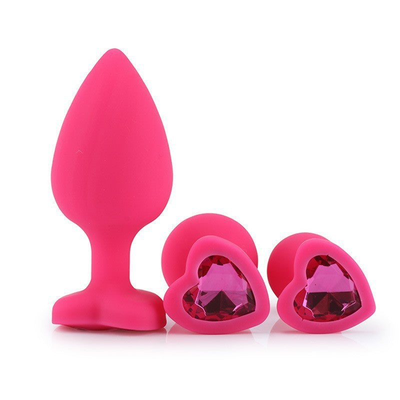 Siliconen Buttplug Set Voor Beginners Zachte Pasvorm