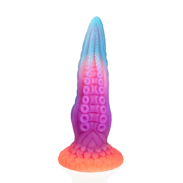 Lichtgevende Tenticle Dildo 25cm Met Octopus Design
