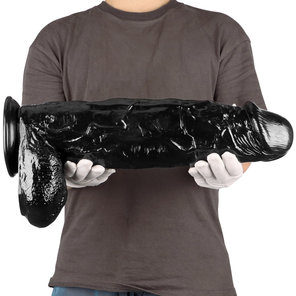 46 cm Grote Dikke Zwarte Dildo XXL