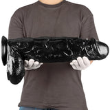 Afbeelding in Gallery-weergave laden, 18 inch zwarte enorme dildo