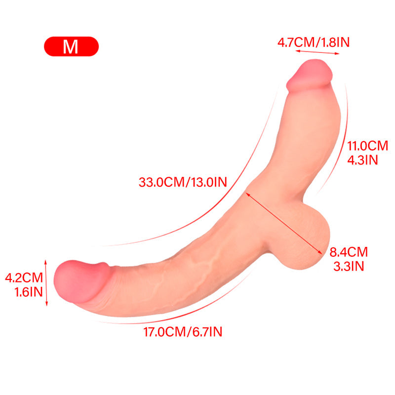 40 cm Mega Realistic Anal doppeldildo