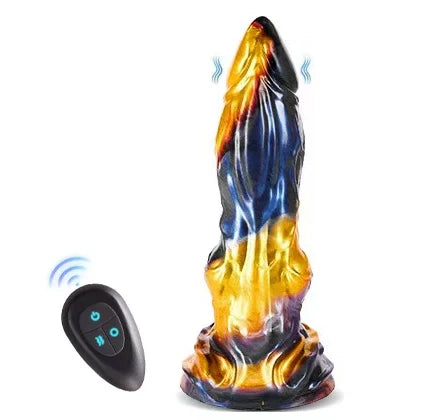 Fantasy Monster Siliconen Stotende Dildo