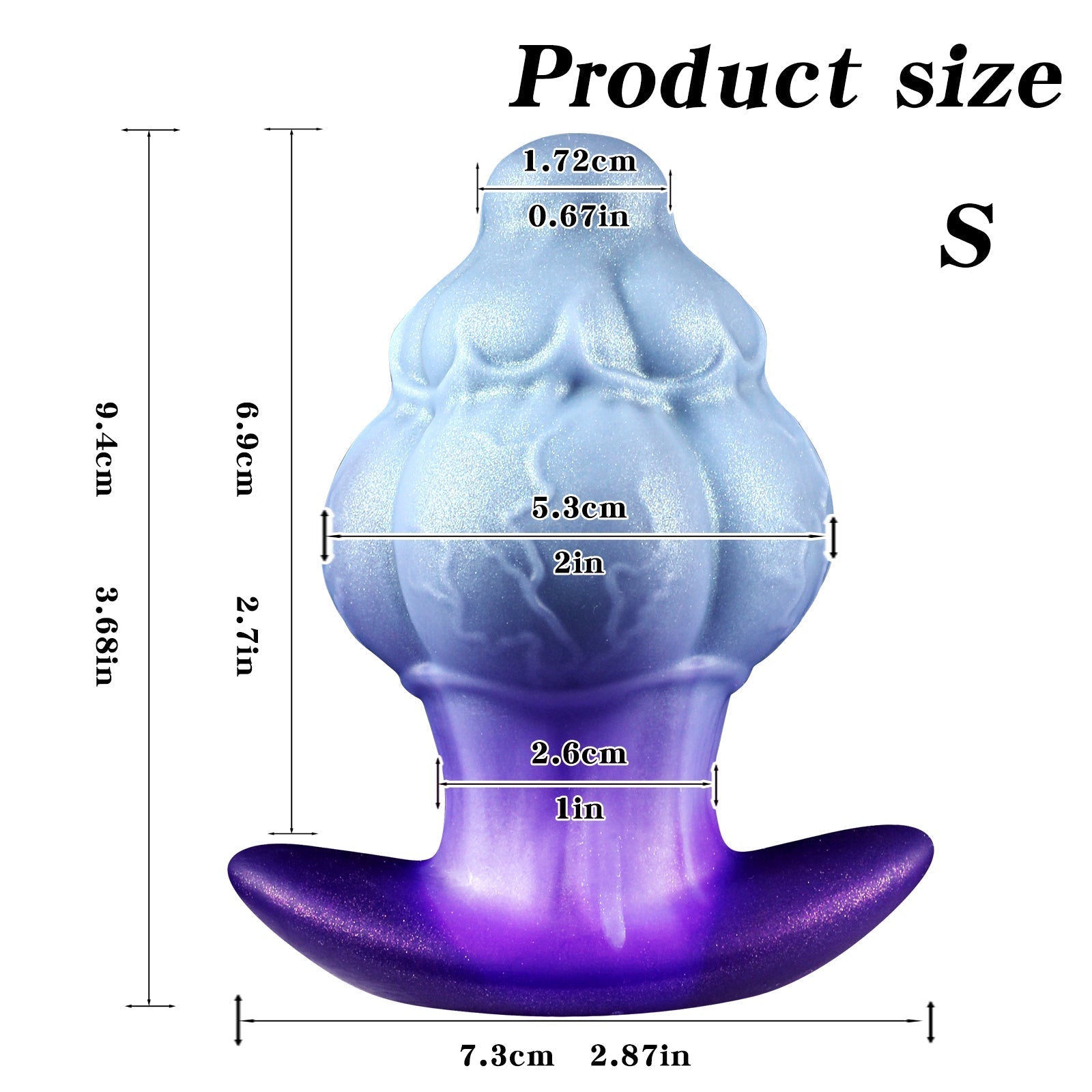 Fantasy Extra Grote Brede Knot Buttplug