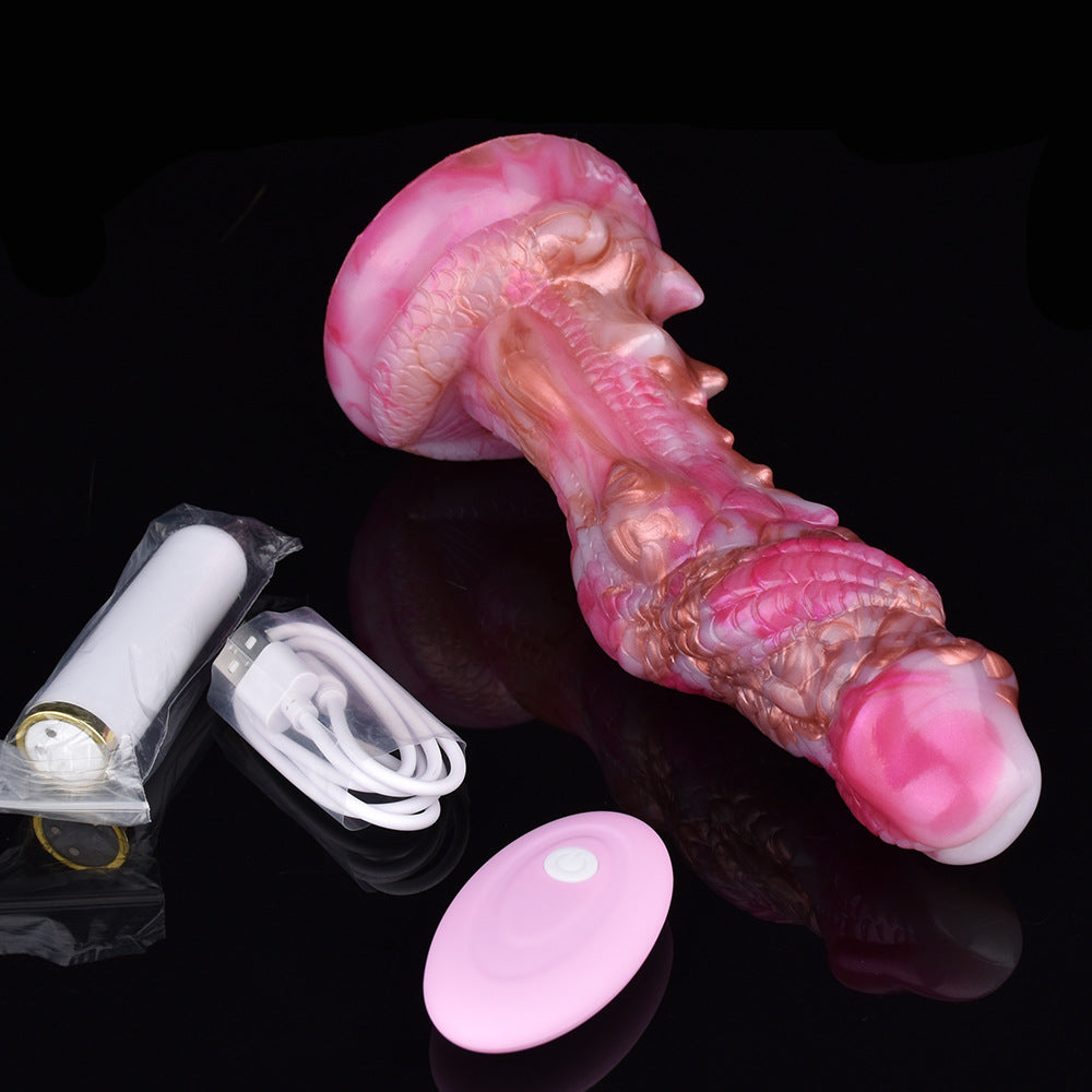 Pink 20.4 cm G-spot Monster Dildovibrator