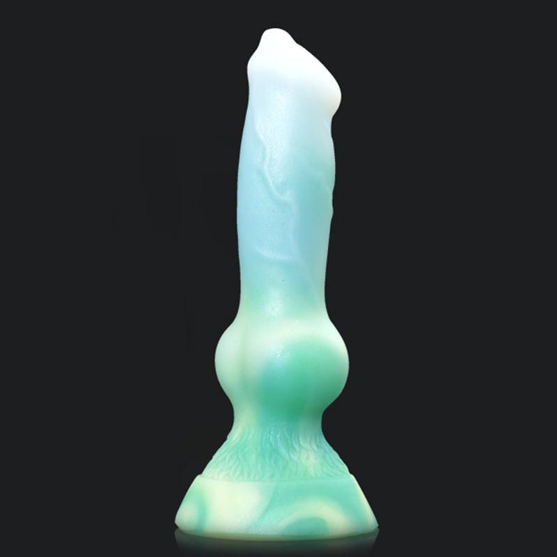 18.5 cm Kleurverloop Aders Fantasy Dog Dildo