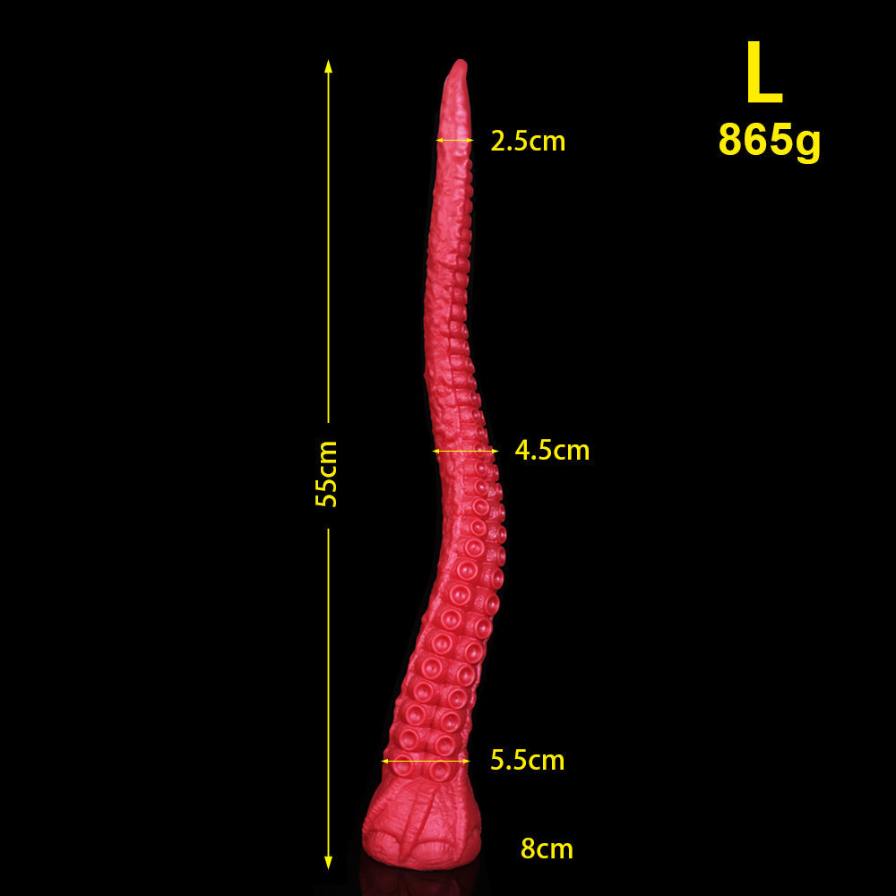 Rode XXL Fantasy Octopus Tenticle Dildo