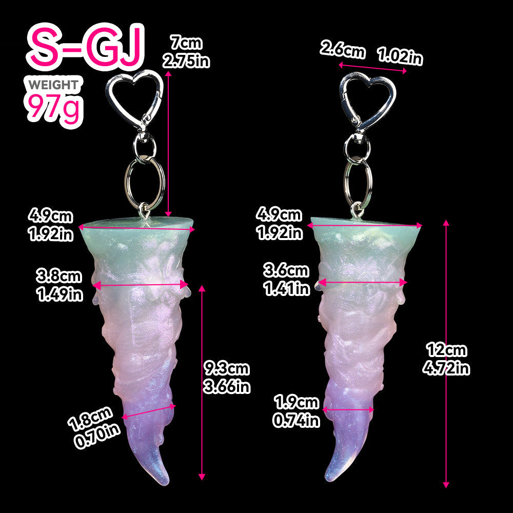 Roze Silicone Dildo In IJsjesvorm Met Zuignap