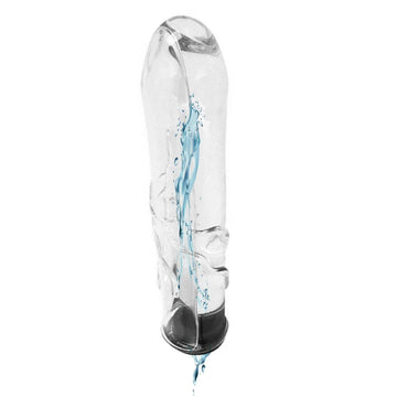 Glazen Dildo Vulbare Holle Temperatuurspel Speeltje