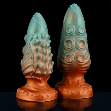 Groene Octopus Tenticle Dildo met Reliëf