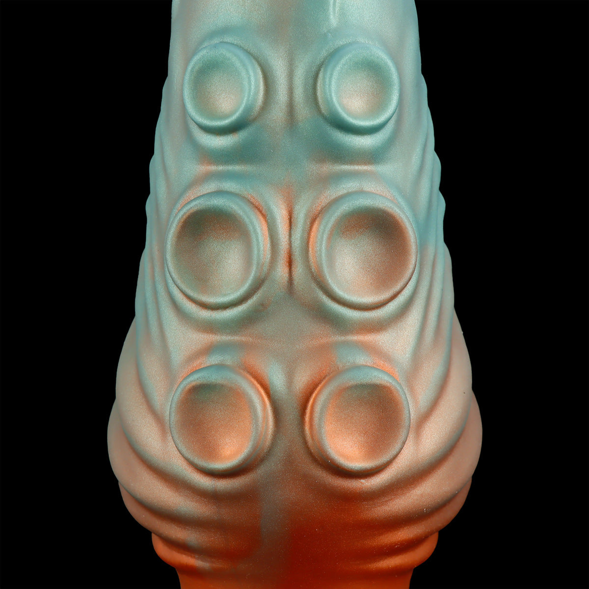 Groene Octopus Tenticle Dildo met Reliëf