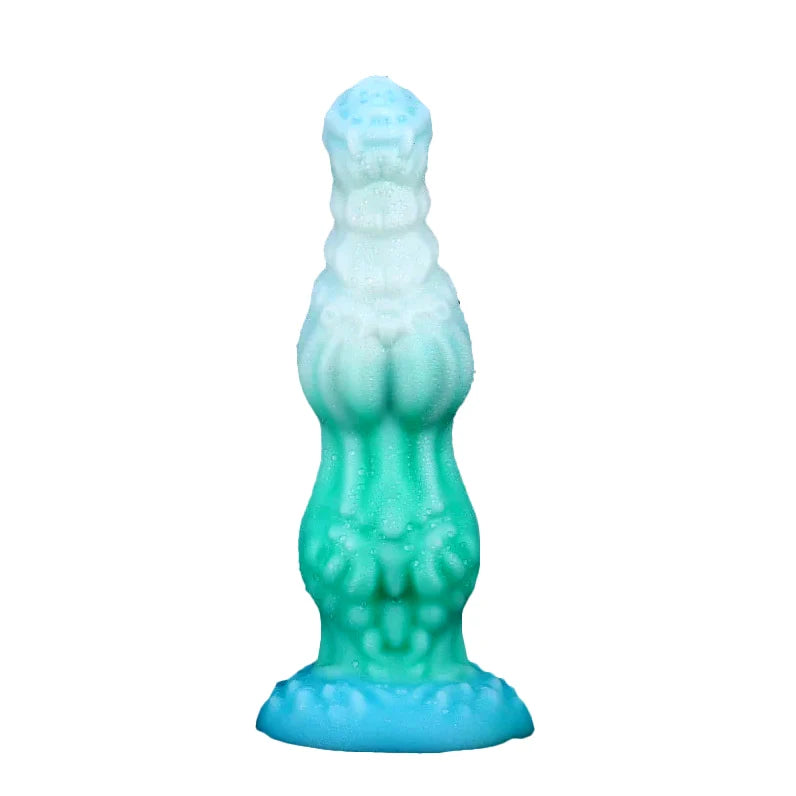 Huge Silicone Fantasy Dragon LED Butt Plug Set