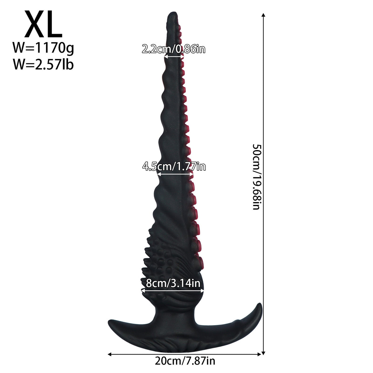 Fantasy Octopus Buttplug Met Lange Tentakels