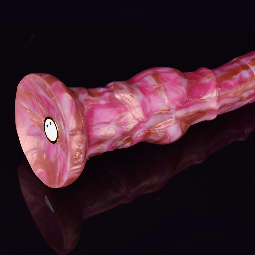 30cm Long Vibrerende Horse Voorbinddildo