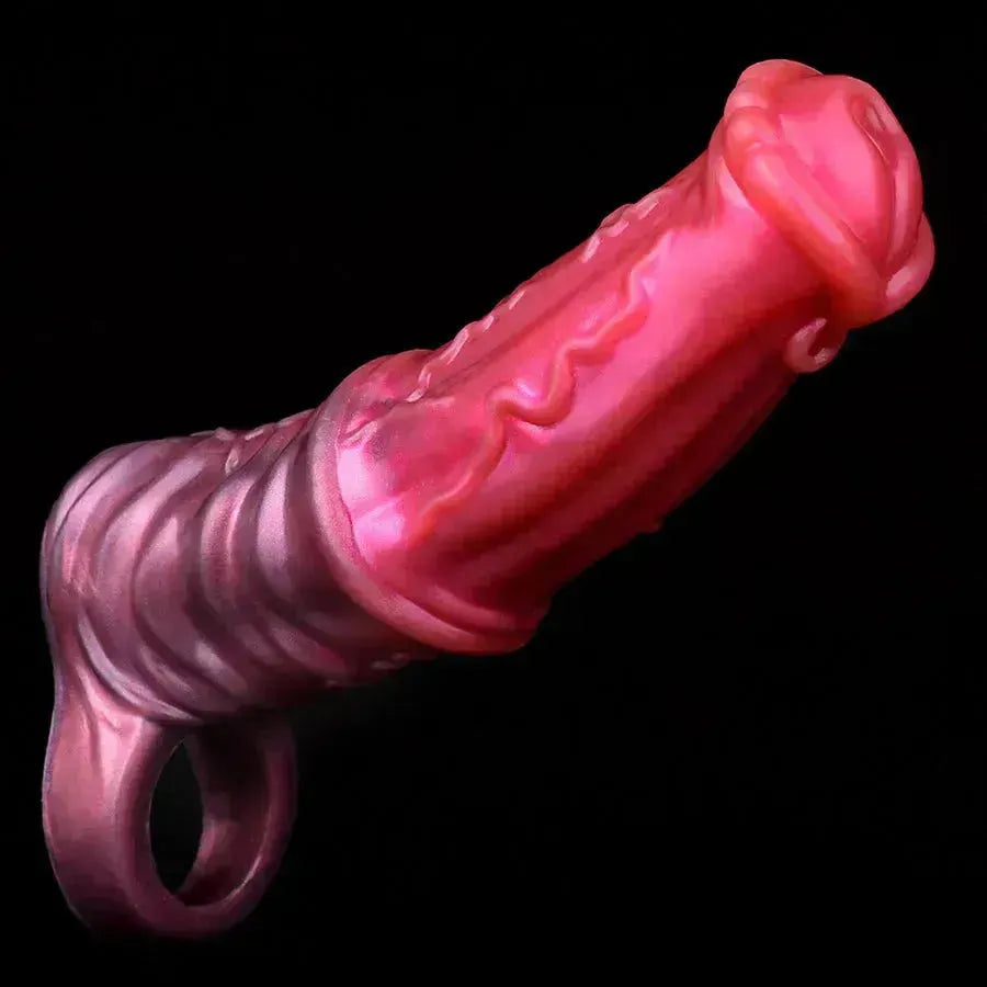 Realistische Siliconen Horse Cock Sleeve Extra Groot