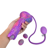 Load image into Gallery viewer, Silicone Ovipositor Dildos with Air Bag