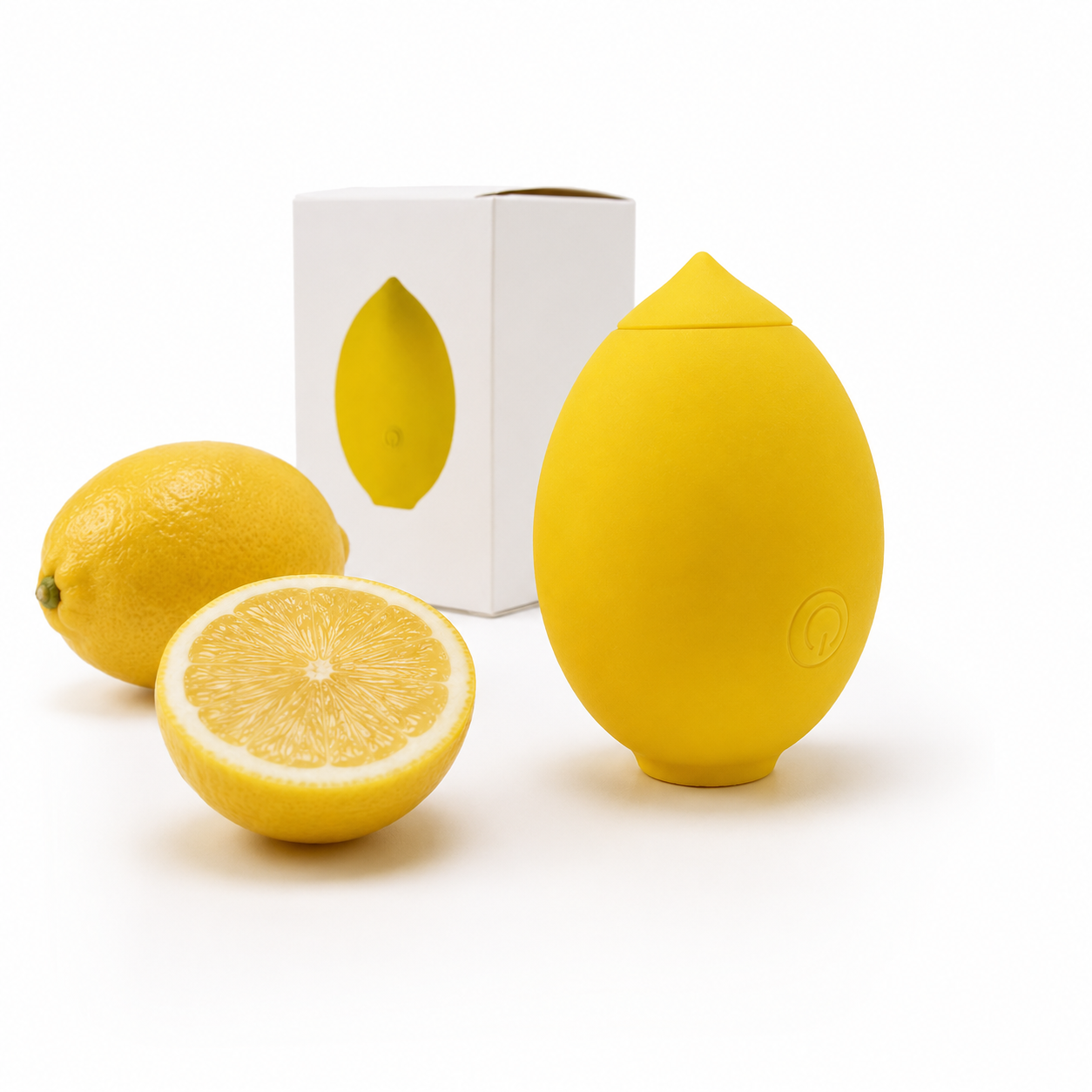 Citroenvormige Clitoris Stimulator Voor Beginners Met Zuigfunctie