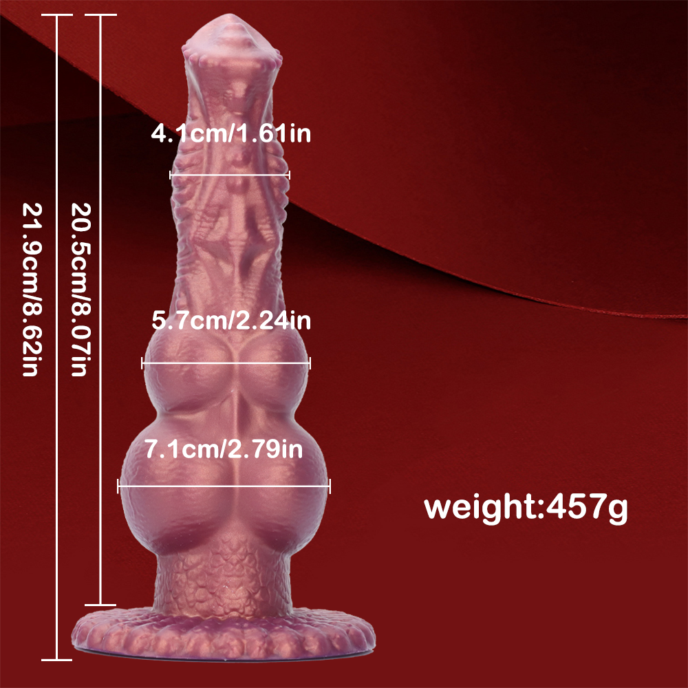 Large Dildo 21 cm Fantasy Knot Horse Cock