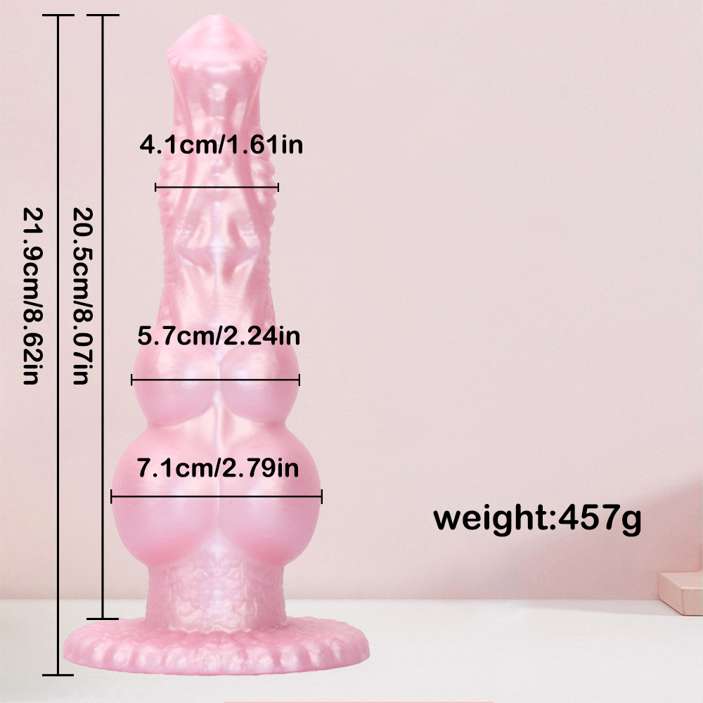 Large Dildo 21 cm Fantasy Knot Horse Cock