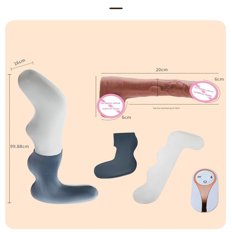 Discreet Pillow Dildo Met Afstandsbediening 20cm
