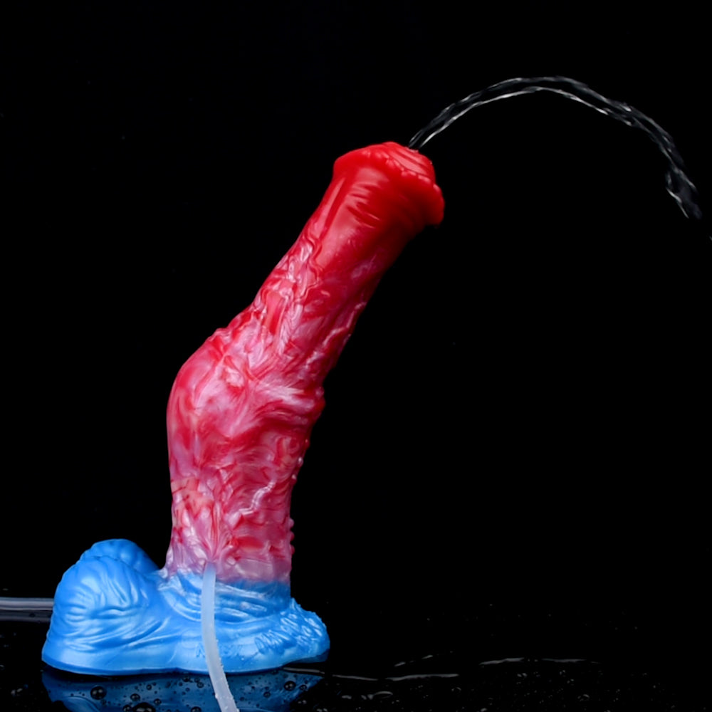 Opblaasbare Horse Squirtingdildo 21 cm Met Ejaculatiefunctie