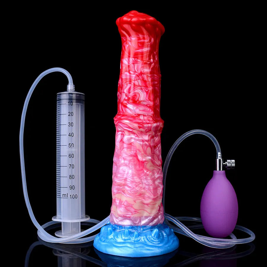 26 cm Horse Inflatable Squirtingdildo
