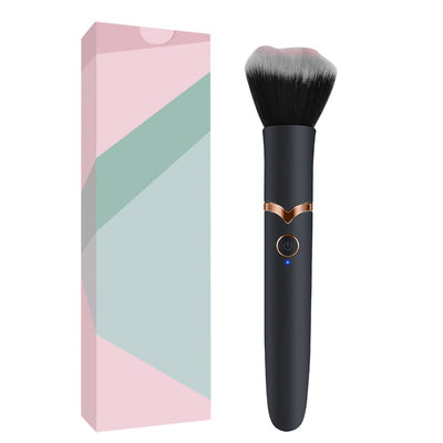 Small Vibrator Makeup Brush Met Discreet Formaat